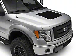 SEC10 Hood Accent Decal; Gloss Black (09-14 F-150, Excluding Raptor)