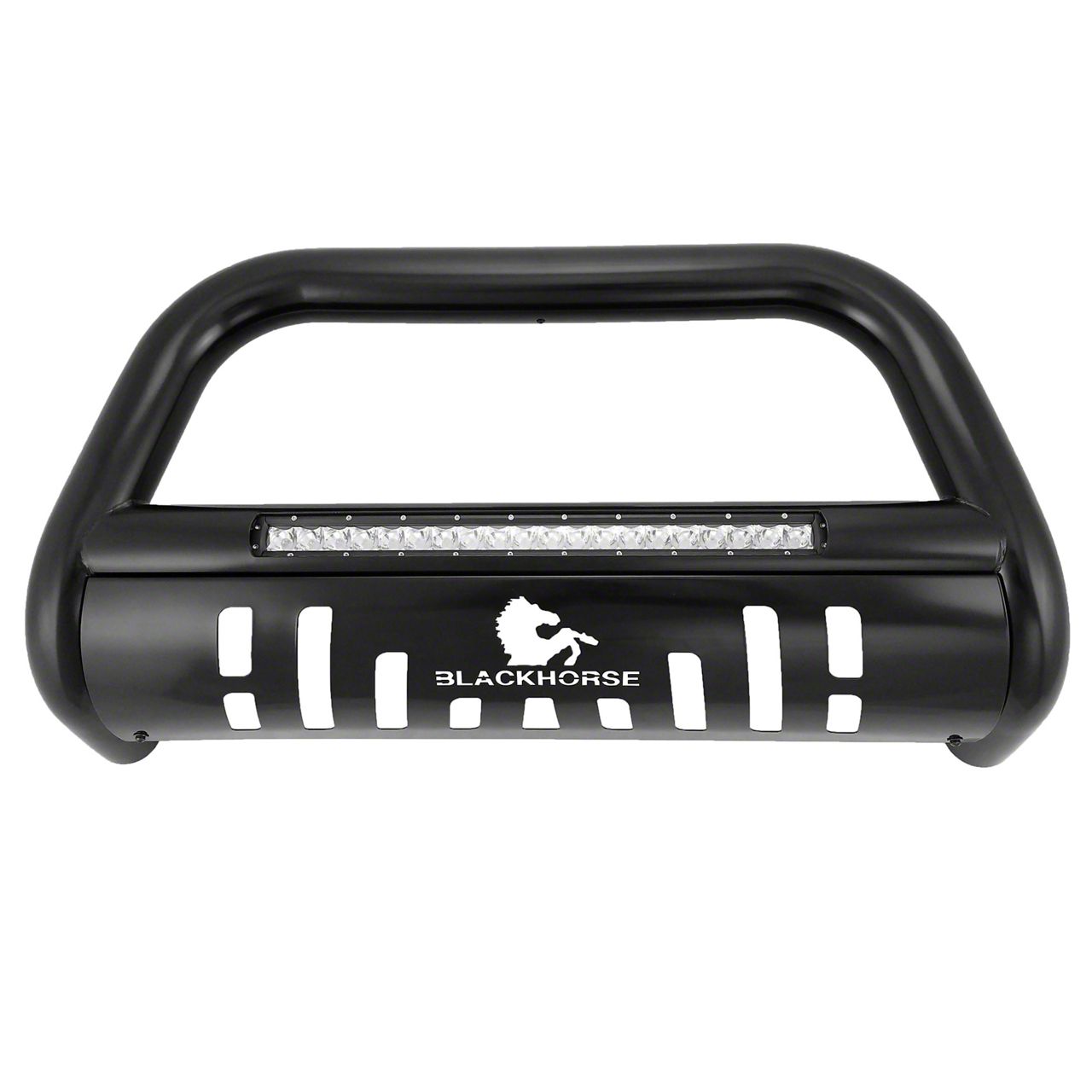 3-Inch Beacon LED Bull Bar; Black (04-24 F-150, Excluding Raptor)