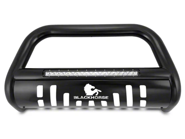 3-Inch Beacon LED Bull Bar; Black (99-03 2WD F-150; 97-03 4WD F-150)
