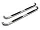 3-Inch Round Side Step Bars; Stainless Steel (09-14 F-150 SuperCab, SuperCrew)