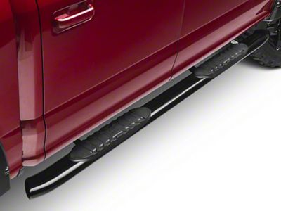 5-Inch Extreme Side Step Bars; Black (15-25 F-150 SuperCab, SuperCrew)