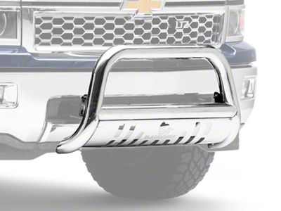 Bull Bar; Stainless Steel (07-18 Silverado 1500)