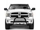 Bull Bar with Stainless Steel Skid Plate; Black (09-18 RAM 1500, Excluding Rebel)