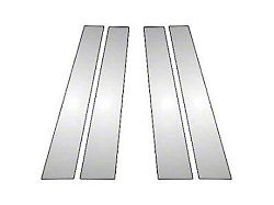 Door Pillar Post Trim; Chrome (04-14 F-150)