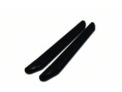 Peerless Running Boards; Black (17-25 F-350 Super Duty SuperCab)