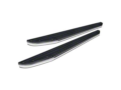 Premium Running Boards; Black (17-25 F-350 Super Duty SuperCab)