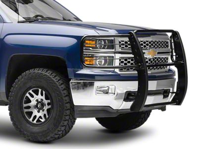 Grille Guard; Black (14-17 Silverado 1500)