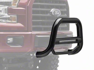 Max Beacon LED Bull Bar; Black (04-24 F-150, Excluding Raptor)