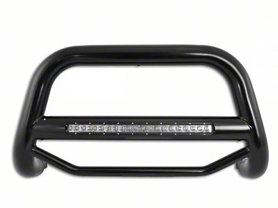 Max Beacon LED Bull Bar; Black (97-03 F-150)