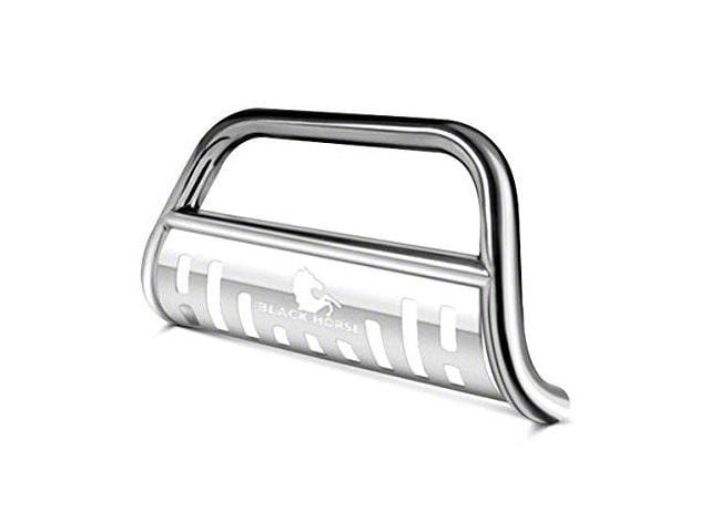 Bumper Push Bar; Stainless; Skid Plate; 1-Piece (06-09 RAM 3500)