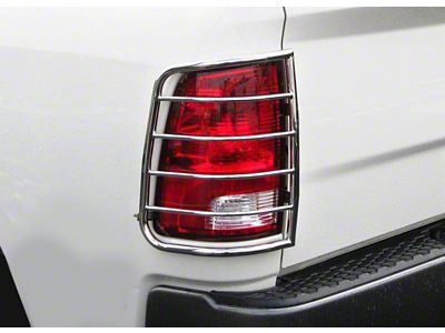 Tail Light Guards; Stainless Steel (11-24 RAM 3500)