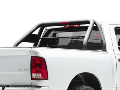 Classic Roll Bar; Black (09-24 RAM 1500 w/o RAM Box)