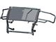 Rugged Grille Guard; Black Steel Modular; Includes 20-Inch LED Light Bar with Wiring Harness, Mounting Brackets and Hardware (14-18 Sierra 1500)