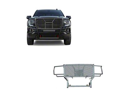 Rugged Grille Guard; Black (19-23 Sierra 1500)