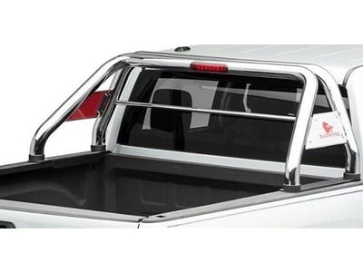 Classic Roll Bar with 50-Inch LED Light Bar; Stainless Steel (07-23 Sierra 2500 HD)