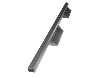 Impact Side Step Bars; Black (20-25 Sierra 2500 HD Crew Cab)