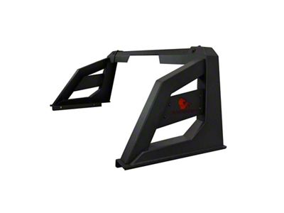 Armour Roll Bar; Matte Black (07-24 Sierra 3500 HD)