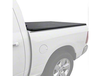 Tonneau Cover; Black Vinyl; 1-Piece; 6.60-Foot Bed Tri-Fold (08-19 Sierra 3500 HD w/ 6.50-Foot Standard Box)