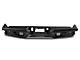 Bumper; Black Steel 1 Pieces Excl. vehicles with blind spot monitors No lights included (19-20 Silverado 1500)