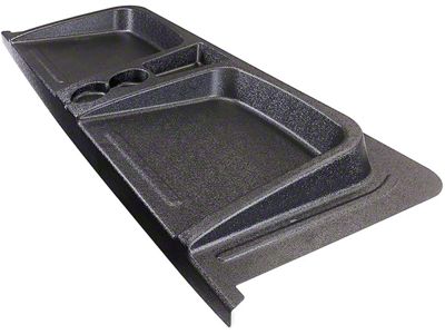 Tailgate Seat Back; Black ABS 1 Pieces (14-18 Silverado 1500)