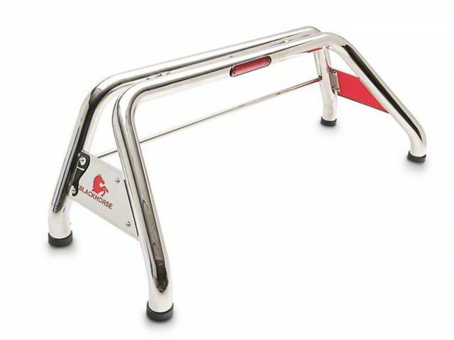 Classic Roll Bar; Stainless Steel (07-24 Silverado 3500 HD)