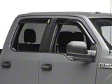 Rain Guards; Smoke (15-25 F-150 SuperCab, SuperCrew)