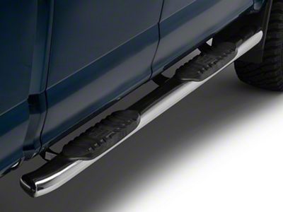 5-Inch Extreme Side Step Bars; Stainless Steel (17-25 F-250 Super Duty SuperCrew)