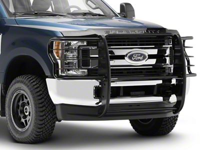 Grille Guard; Black (17-22 F-250 Super Duty)