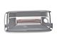 Tailgate Handle Cover without Backup Camera Opening; Chrome (14-18 Sierra 1500)