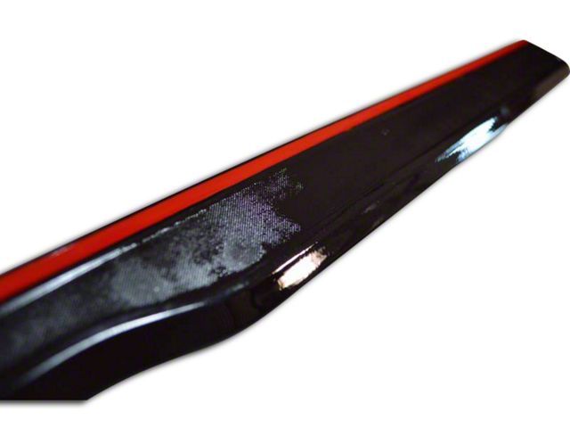 Tailgate Molding; Black (07-18 Silverado 1500)