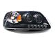 LED Halo Projector Headlights; Black Housing; Clear Lens (97-03 F-150)