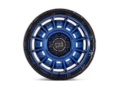 Black Rhino Legion Cobalt Blue with Black Lip 8-Lug Wheel; 20x10; -18mm Offset (01-06 Sierra 2500 HD)