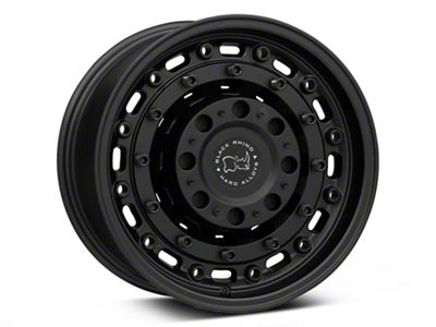Black Rhino Arsenal Textured Matte Black 8-Lug Wheel; 20x9.5; 12mm Offset (01-06 Sierra 3500 HD SRW)