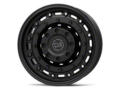 Black Rhino Arsenal Textured Matte Black 8-Lug Wheel; 20x9.5; -18mm Offset (01-06 Sierra 3500 HD SRW)