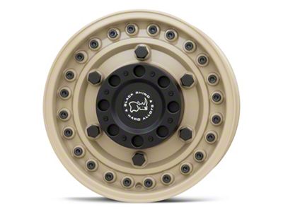 Black Rhino Armory Desert Sand 8-Lug Wheel; 17x9.5; 6mm Offset (01-06 Silverado 2500 HD)