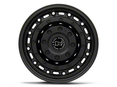 Black Rhino Arsenal Textured Matte Black 8-Lug Wheel; 17x9.5; 12mm Offset (01-06 Silverado 2500 HD)