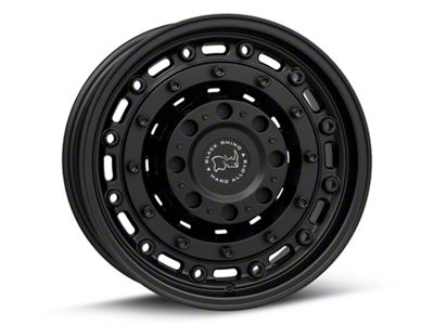 Black Rhino Arsenal Textured Matte Black 8-Lug Wheel; 18x9.5; -18mm Offset (01-06 Silverado 2500 HD)