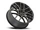 Black Rhino Kunene Matte Black Dart Tint Milled 5-Lug Wheel; 24x10; 25mm Offset (02-08 RAM 1500, Excluding Mega Cab)
