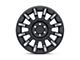 Black Rhino Mission Matte Black with Machined Tinted Spokes 5-Lug Wheel; 20x9; 2mm Offset (02-08 RAM 1500, Excluding Mega Cab)