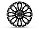 Black Rhino Pinatubo Gloss Black Milled 5-Lug Wheel; 18x9.5; 0mm Offset (02-08 RAM 1500, Excluding Mega Cab)