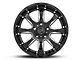Black Rhino Sierra Gloss Black Milled 5-Lug Wheel; 20x10; -25mm Offset (02-08 RAM 1500, Excluding Mega Cab)