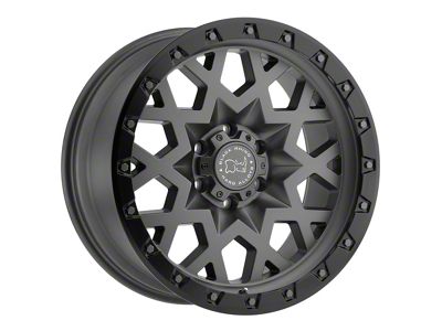 Black Rhino Sprocket Matte Gunmetal with Gloss Black Face 5-Lug Wheel; 20x9.5; 0mm Offset (02-08 RAM 1500, Excluding Mega Cab)