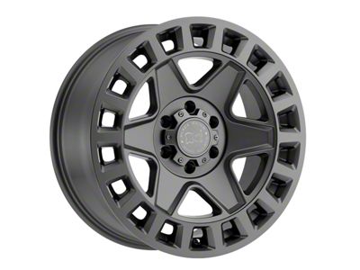 Black Rhino York Matte Gunmetal 5-Lug Wheel; 17x9; 0mm Offset (02-08 RAM 1500, Excluding Mega Cab)