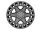 Black Rhino York Matte Gunmetal 5-Lug Wheel; 17x9; 0mm Offset (02-08 RAM 1500, Excluding Mega Cab)