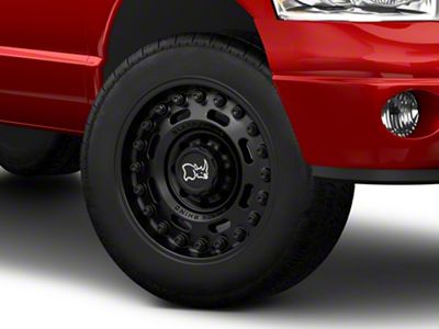Black Rhino Axle Matte Black 8-Lug Wheel; 20x9.5; 6mm Offset (03-09 RAM 2500)