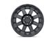 Black Rhino Cleghorn Matte Black 8-Lug Wheel; 18x9; -18mm Offset (03-09 RAM 2500)