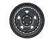 Black Rhino Grange Matte Black with Machined Tint Ring 8-Lug Wheel; 18x9; 6mm Offset (03-09 RAM 2500)