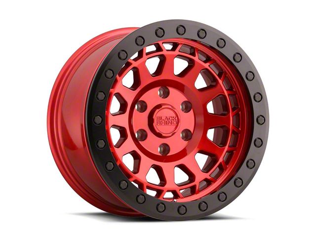 Black Rhino Primm Candy Red 8-Lug Wheel; 17x8.5; -38mm Offset (03-09 RAM 2500)