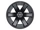Black Rhino Raze Matte Black 8-Lug Wheel; 20x12; -44mm Offset (03-09 RAM 2500)
