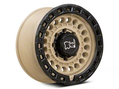 Black Rhino Sentinel Desert Sand 8-Lug Wheel; 17x8.5; 0mm Offset (03-09 RAM 2500)